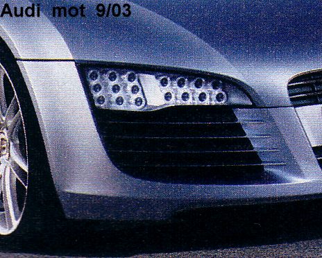 LED-Scheinwerfer Audi (Le Mans Quattro) 