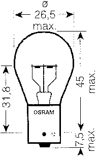 PY21W-Kfz-Lampe